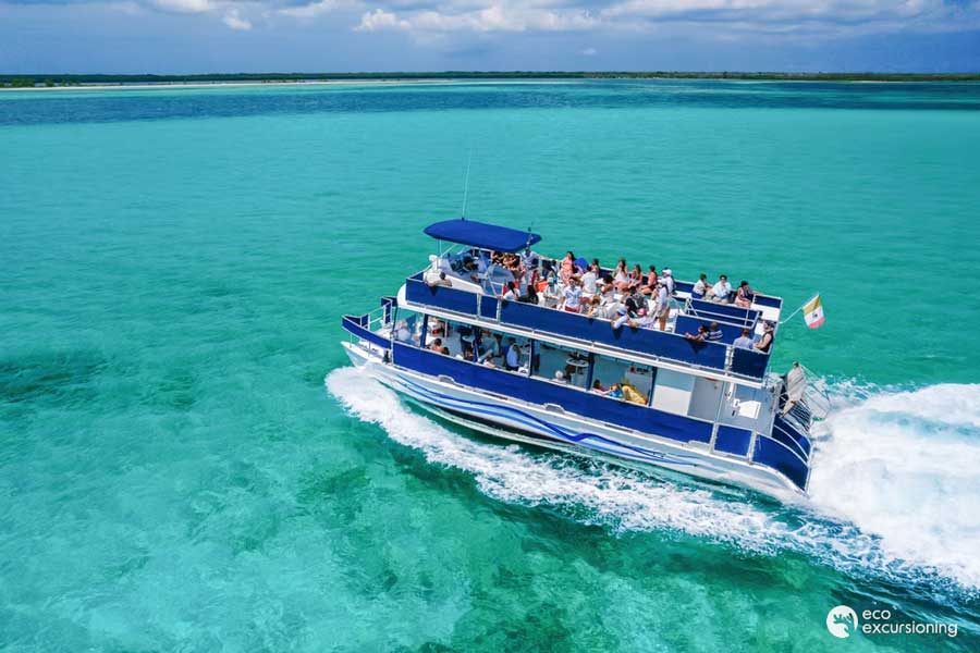 ECO - Isla Pasión Cozumel en Catamarán con Club de Playa